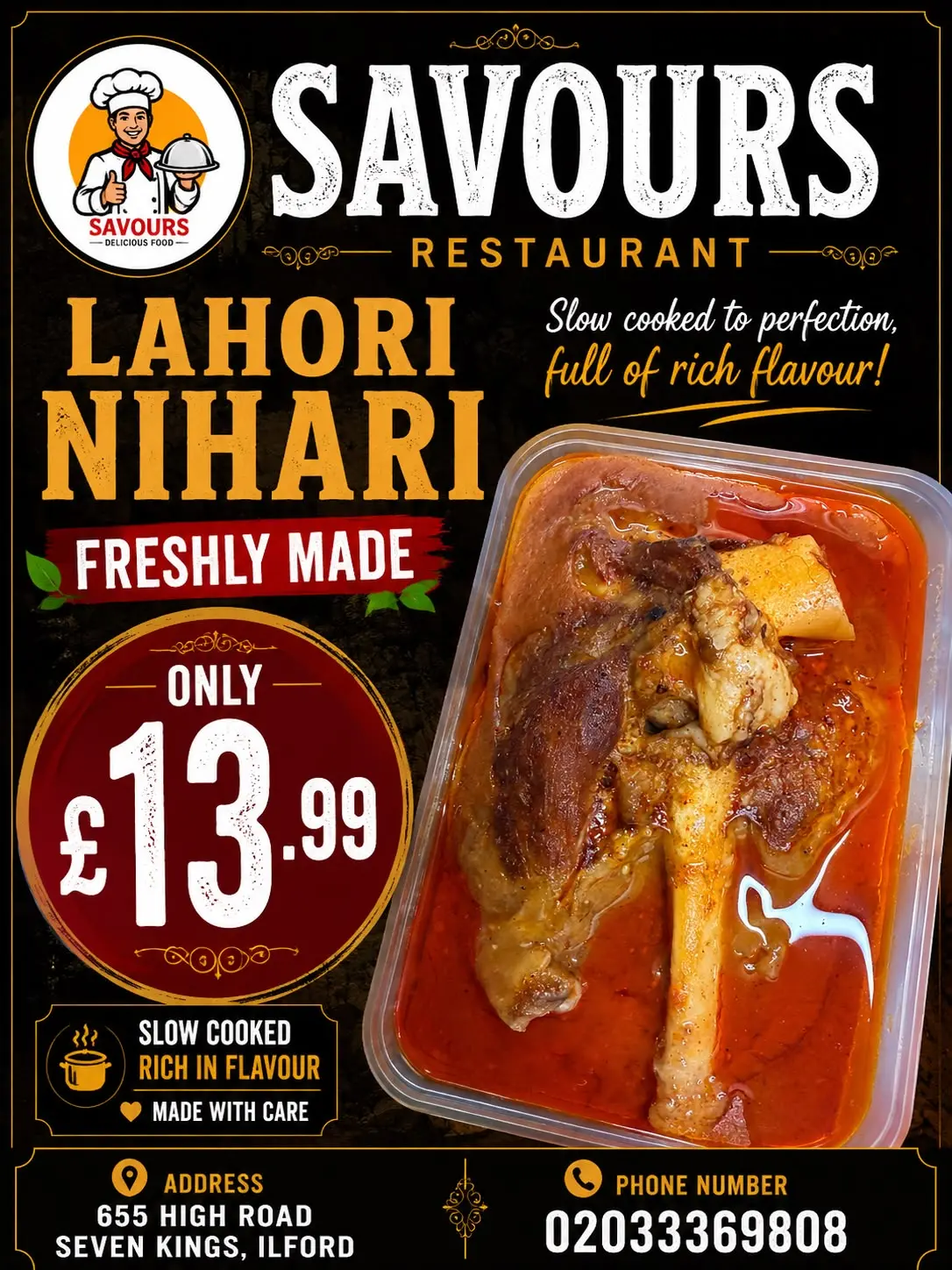 Lahori Nihari at Savours